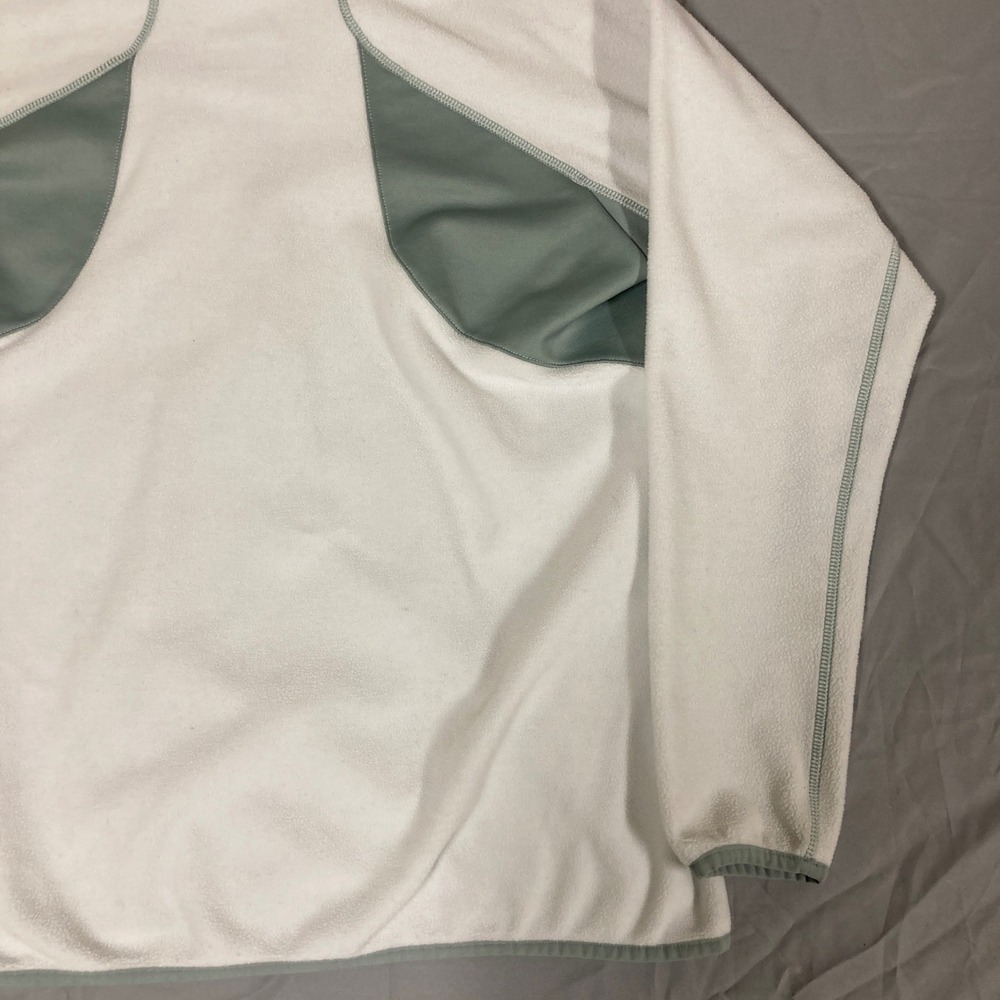 Columbia Omni-Heat Fleece Pullover Quarter Zip White Red XL AL6321‎ - Picture 8 of 14